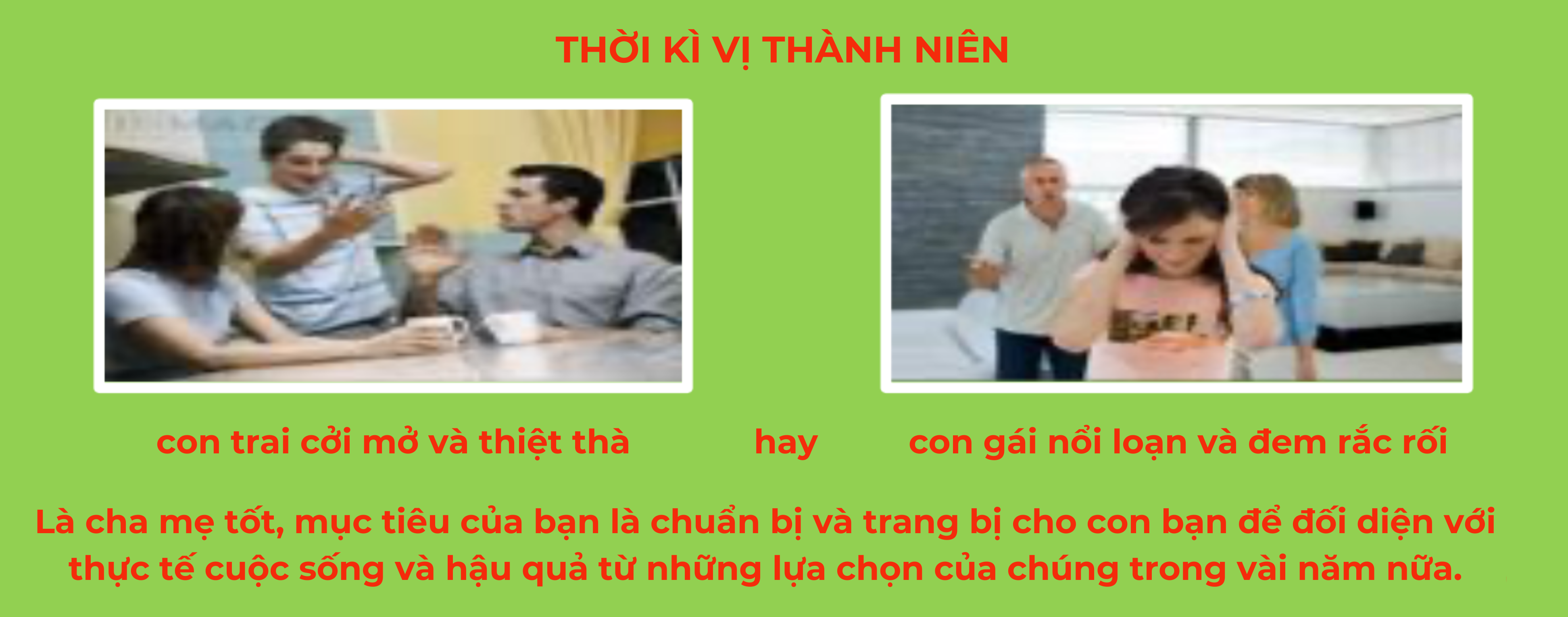 THỜI KÌ VỊ THÀNH NIÊN